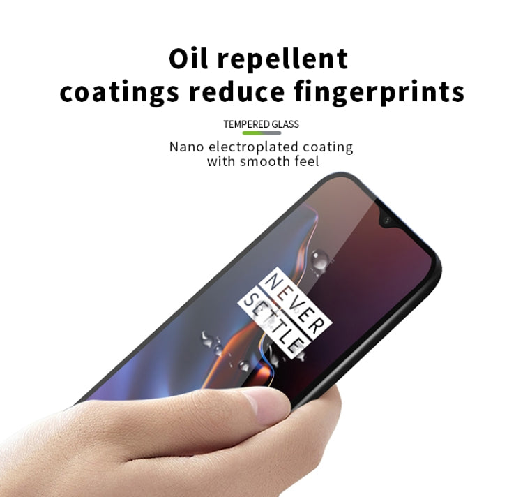 PINWUYO 9H 2.5D Full Screen Tempered Glass Film for OnePlus 6T - OnePlus Tempered Glass by PINWUYO | Online Shopping UK | buy2fix