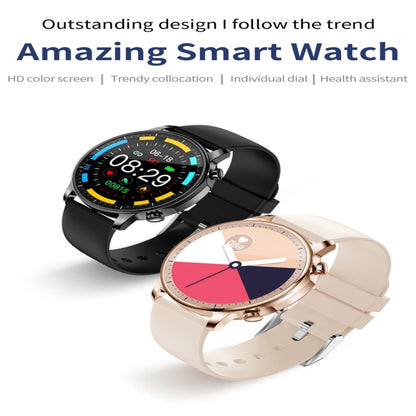 V23 1.28inch IPS Color Screen Smart Watch IP67 Waterproof,Support Heart Rate Monitoring/Blood Pressure Monitoring/Blood Oxygen Monitoring/Sleep Monitoring(Black) - Smart Wear by buy2fix | Online Shopping UK | buy2fix