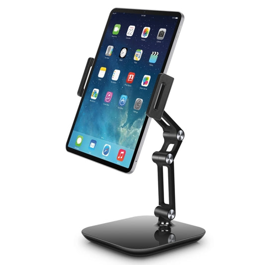 NS-06B Aluminum Alloy Foldable Adjustable Tablet Desk Stand for iPad, Huawei, Apple - Lazy Bracket by buy2fix | Online Shopping UK | buy2fix