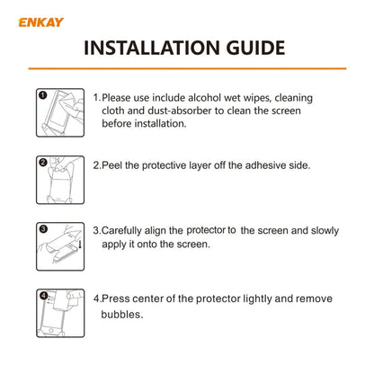 2 PCS For Amazon Fire HD 10 / HD 10 Plus 2021 ENKAY Hat-Prince 0.33mm 9H Surface Hardness 2.5D Explosion-proof Tempered Glass Protector Film - Others by ENKAY | Online Shopping UK | buy2fix