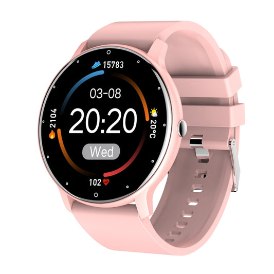 ZL02D 1.28 inch Color Screen Smart Watch, IP67 Waterproof,Support Heart Rate Monitoring/Blood Pressure Monitoring/Blood Oxygen Monitoring/Sleep Monitoring/Sedentary Reminder(Pink) - Smart Wear by buy2fix | Online Shopping UK | buy2fix