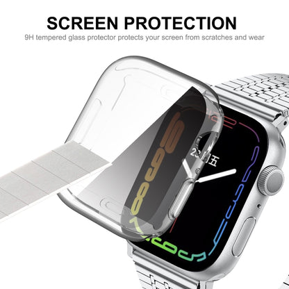 For Apple Watch Series 8 / 7 45mm ENKAY Hat-Prince Transparent TPU Case - Watch Cases by ENKAY | Online Shopping UK | buy2fix