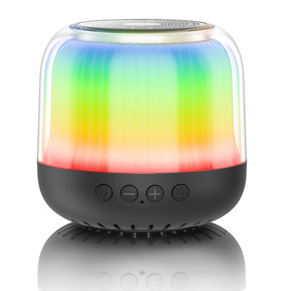 JY12 Full-screen RGB LED Breather Light Wireless Bluetooth Speaker(Black) - Mini Speaker by buy2fix | Online Shopping UK | buy2fix