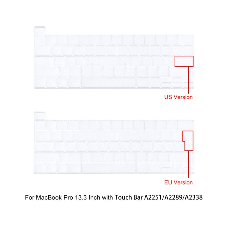 For MacBook Pro 13.3 A2251/A2289/A2338 ENKAY Hat-Prince 3 in 1 Spaceman Pattern Laotop Protective Crystal Case with TPU Keyboard Film / Anti-dust Plugs, Version:EU(Spaceman No.1) - MacBook Pro Cases by ENKAY | Online Shopping UK | buy2fix