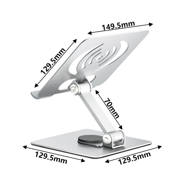JUNSUNMAY 360 Degree Rotating Foldable Height Angle Adjustable Phone Tablet Holder(Style A) - Desktop Holder by JUNSUNMAY | Online Shopping UK | buy2fix