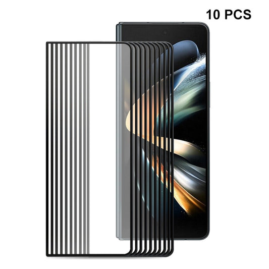 10pcs For Samsung Galaxy Z Fold4 5G ENKAY Hat-Prince Full Glue 0.26mm 9H 2.5D Tempered Glass Full Film - Galaxy Tempered Glass by ENKAY | Online Shopping UK | buy2fix