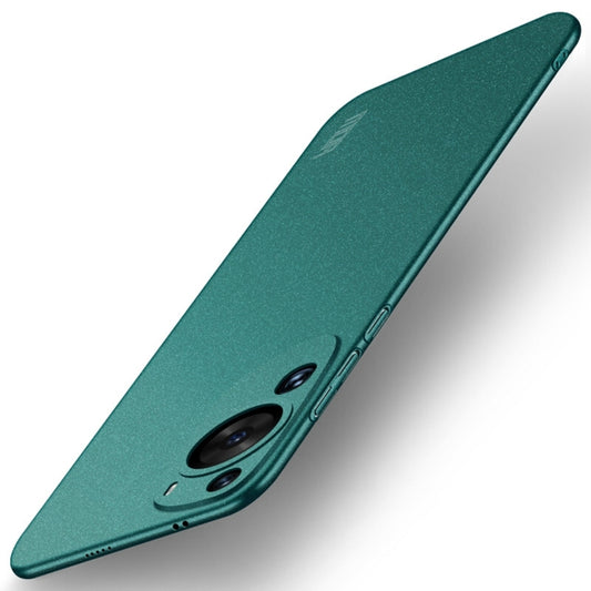 For Huawei P60 Art MOFI Fandun Series Frosted PC Ultra-thin All-inclusive Phone Case(Green) - Huawei Cases by MOFI | Online Shopping UK | buy2fix