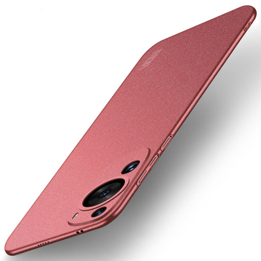 For Huawei P60 Art MOFI Fandun Series Frosted PC Ultra-thin All-inclusive Phone Case(Red) - Huawei Cases by MOFI | Online Shopping UK | buy2fix