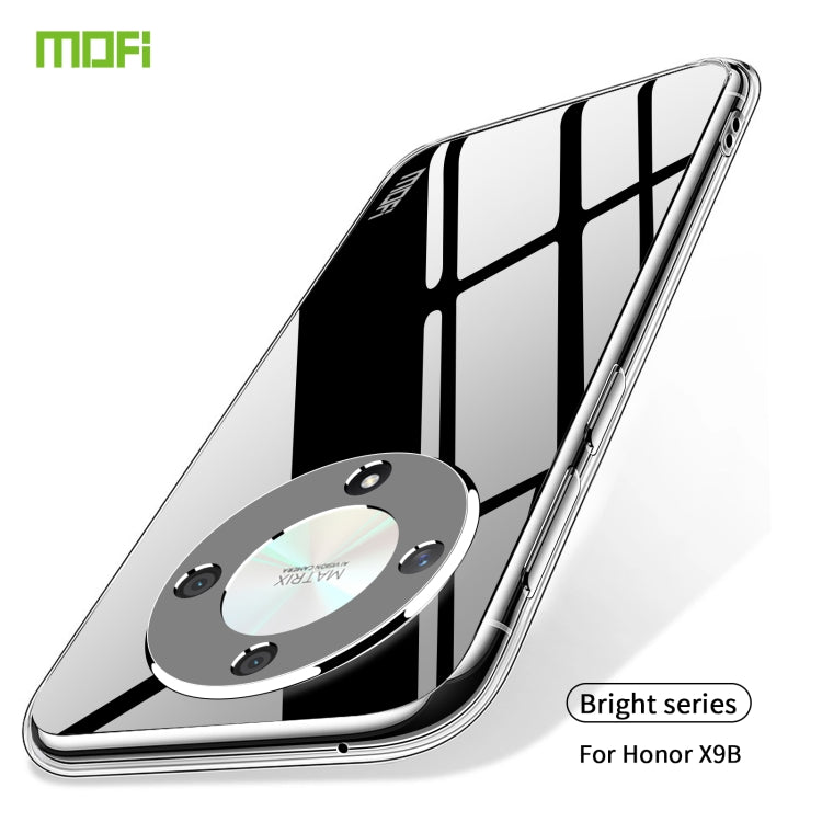 For Honor X9b MOFI Ming Series Ultra-thin TPU Phone Case(Transparent) - Honor Cases by MOFI | Online Shopping UK | buy2fix