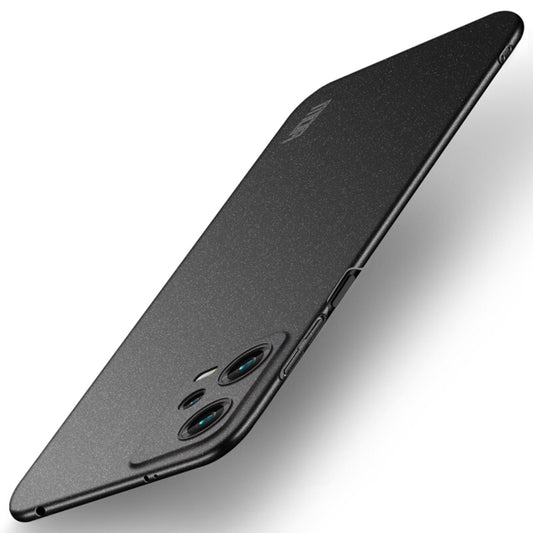 For Xiaomi Redmi Note 12 Global /Poco X5 5G MOFI Fandun Series Frosted PC Ultra-thin All-inclusive Phone Case(Black) - Xiaomi Cases by MOFI | Online Shopping UK | buy2fix