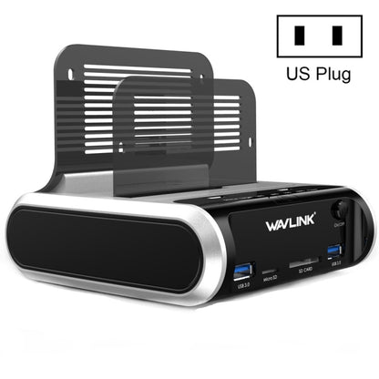 Wavlink ST336A SSD HDD Fast Offline Clone SATA  USB 3.0 External Hard Drive Case(US Plug) - HDD Enclosure by buy2fix | Online Shopping UK | buy2fix