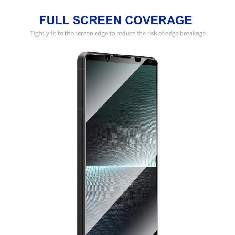 For Sony Xperia 1 V 10pcs ENKAY Full Glue High Aluminum-silicon Tempered Glass Film - Sony Tempered Glass by ENKAY | Online Shopping UK | buy2fix