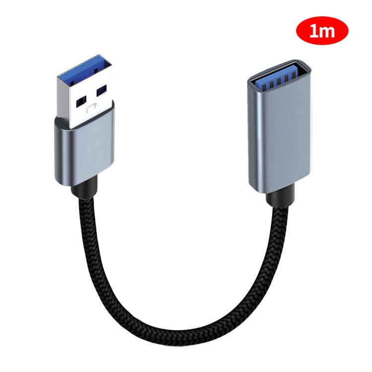 JUNSUNMAY 2A USB 3.0 Male to Female Extension Cord High Speed Charging Data Cable, Length:1m - USB Cable by JUNSUNMAY | Online Shopping UK | buy2fix