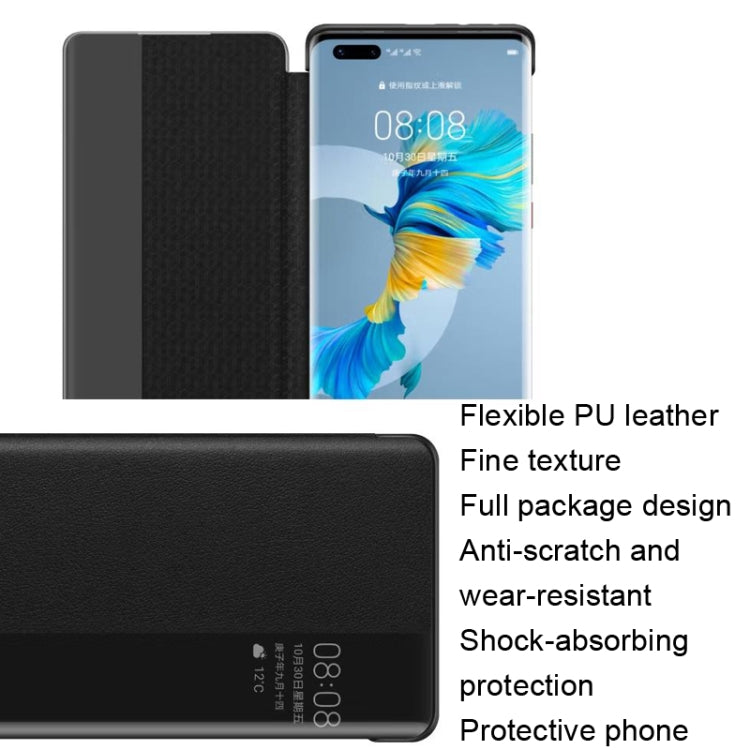 For HUAWEI Mate 40 Pro Original HUAWEI Smart Window Phone Case ( For Glass Back Cover Version )(Green) - Huawei Cases by Huawei | Online Shopping UK | buy2fix