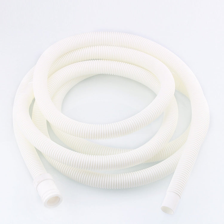 2 PCS 18mm Diameter Plastic Drain Pipe Water Outlet Extension Hose with Clamp for Semi-automatic Washing Machine / Air Conditioner, Size:4m  Length - Home & Garden by buy2fix | Online Shopping UK | buy2fix
