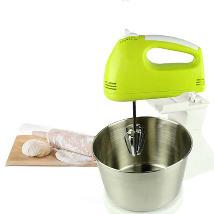 Portable Blender Electric Dough Cake Mixer Egg Whisk  Baking Whipping Cream Machine EU Plug (Green) - Stirrer & Squeezer by buy2fix | Online Shopping UK | buy2fix