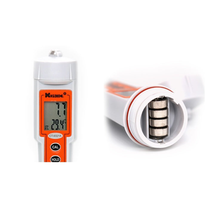 Kedida CT8023 PH + ORP + Temp Meter Portable LCD Digital Water Testing Measurement Pen - Consumer Electronics by buy2fix | Online Shopping UK | buy2fix