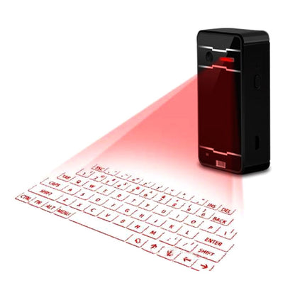 JHP-Best Portable Virtual Lasers Keyboard Mouse Wireless Bluetooth Lasers Projection Speaker(Black) - Laser Keyboard by buy2fix | Online Shopping UK | buy2fix