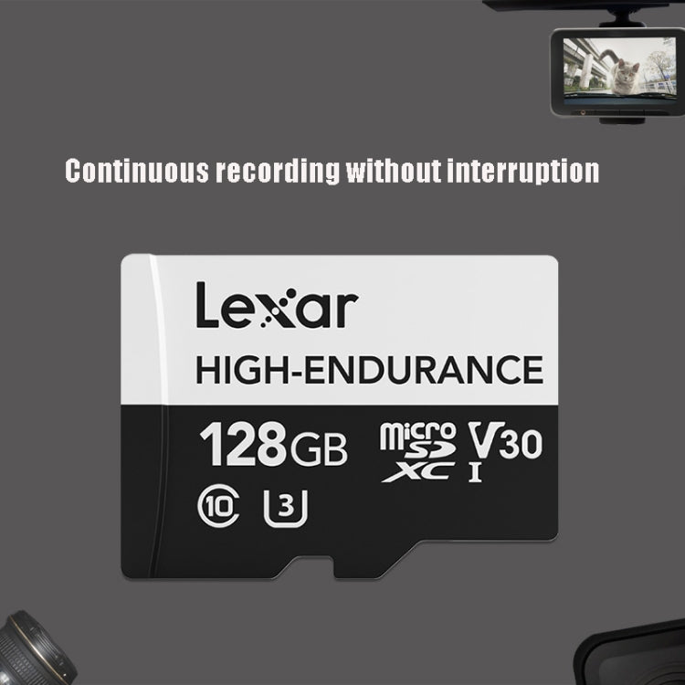 Lexar MicroSDHC 128GB High-endurance Driving Recorder Video Surveillance Camera TF Memory Card Video Card - Micro SD Card by Lexar | Online Shopping UK | buy2fix