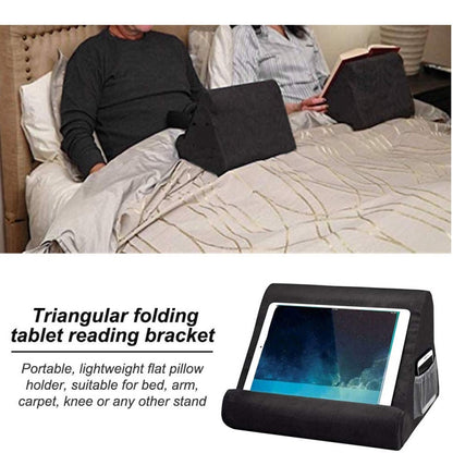 Laptop Holder Tablet Pillow Multifunction Laptop Cooling Pad Rest Cushion(Black) -  by buy2fix | Online Shopping UK | buy2fix