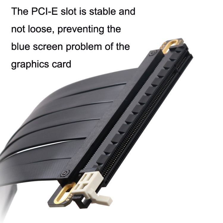 PCI-E 3.0 16X 180-degree Graphics Card Extension Cable Adapter Cable, Length: 30cm -  by buy2fix | Online Shopping UK | buy2fix