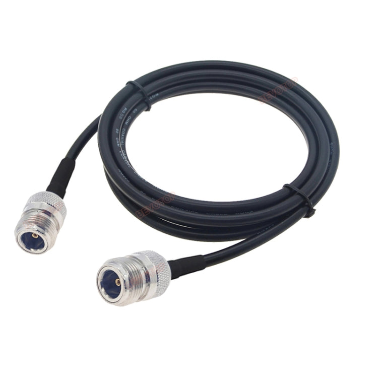 N Female To N Female RG58 Coaxial Adapter Cable, Cable Length:1m - Connectors by buy2fix | Online Shopping UK | buy2fix