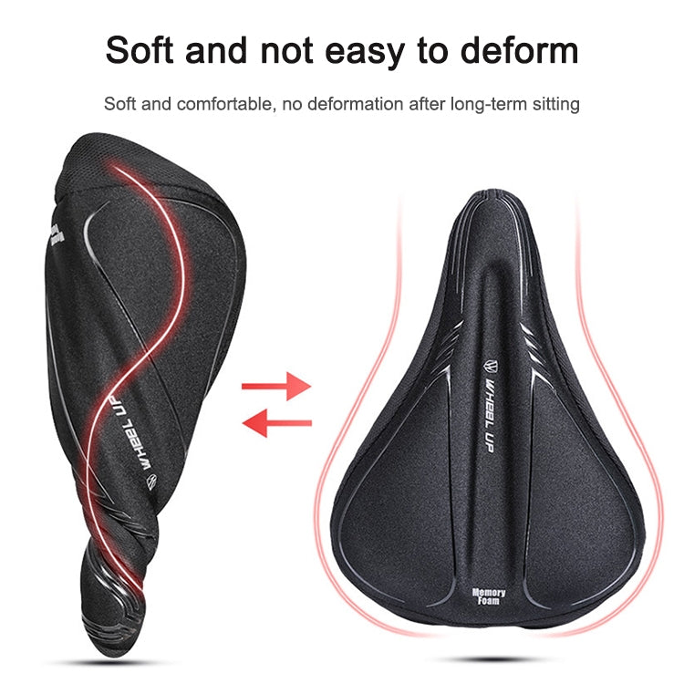 WHEEL UP Mountain Bike Cushion Cover Thicken and Comfortable Soft Bike Widen Sponge Cushion Cover for Four Seasons(S) - Outdoor & Sports by WHEEL UP | Online Shopping UK | buy2fix