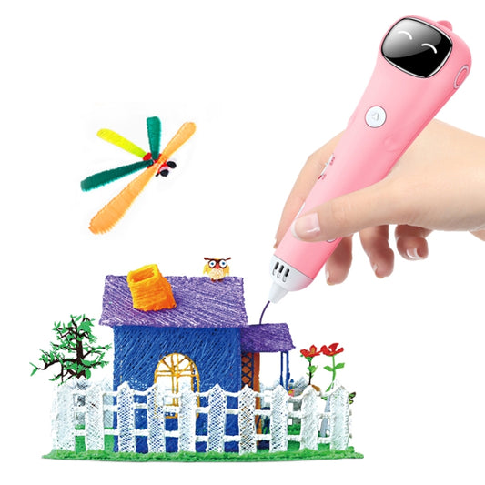 3D Printing Pen Low Temperature Painting Pen With 130m PCL(Pink) - Consumer Electronics by buy2fix | Online Shopping UK | buy2fix