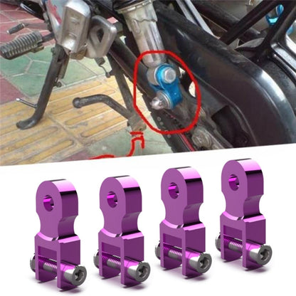 2 Pairs Shock Absorber Extender Height Extension for Motorcycle Scooter, Size: Large(Purple) - In Car by buy2fix | Online Shopping UK | buy2fix