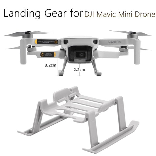 For DJI MAVIC Mini Heightened Tripod Quick Release Landing Gear Holder (Grey) - DJI & GoPro Accessories by buy2fix | Online Shopping UK | buy2fix