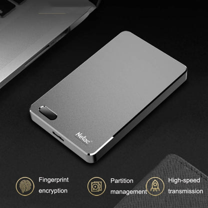 Netac K330 High Speed 2.5 Inch Fingerprint Encrypted Mobile Hard Drive, Capacity: 1TB - External Hard Drives by Netac | Online Shopping UK | buy2fix