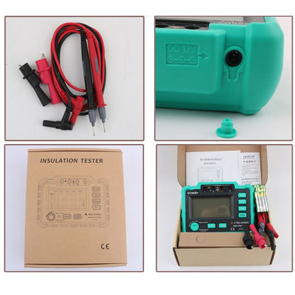 VC60B+ Digital Multimeter Measuring Instrument Digital Insulation Resistance Tester - Consumer Electronics by buy2fix | Online Shopping UK | buy2fix