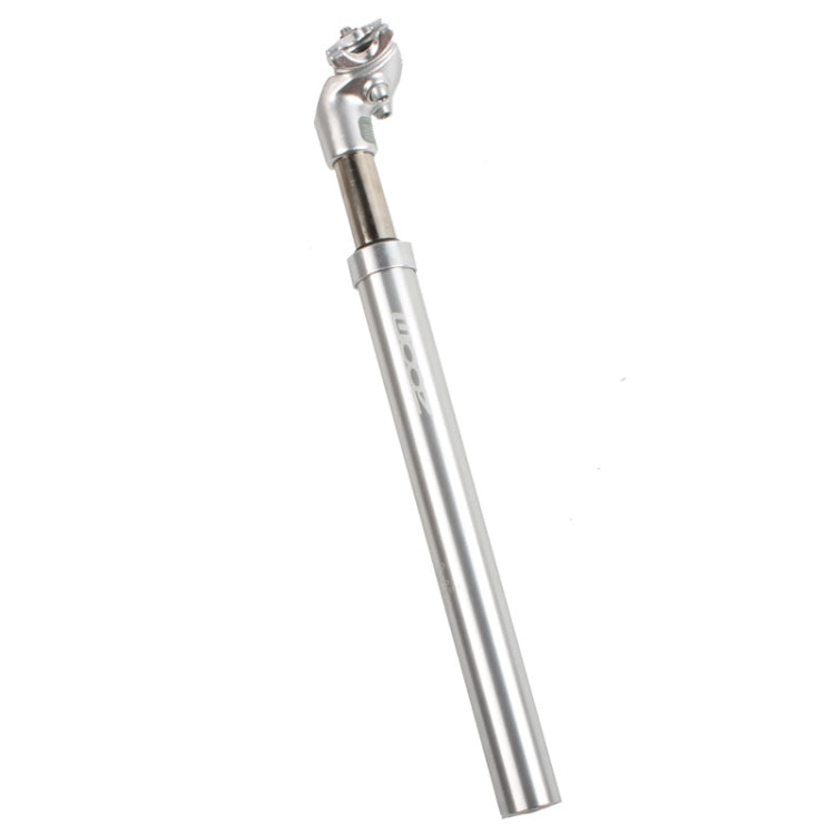 ZOOM Suspension Seat Tube Mountain Bike Bicycle Hydraulic Seatpost, Caliber:27.2mm(Silver) - Bicycle Seat Posts by Zoom | Online Shopping UK | buy2fix