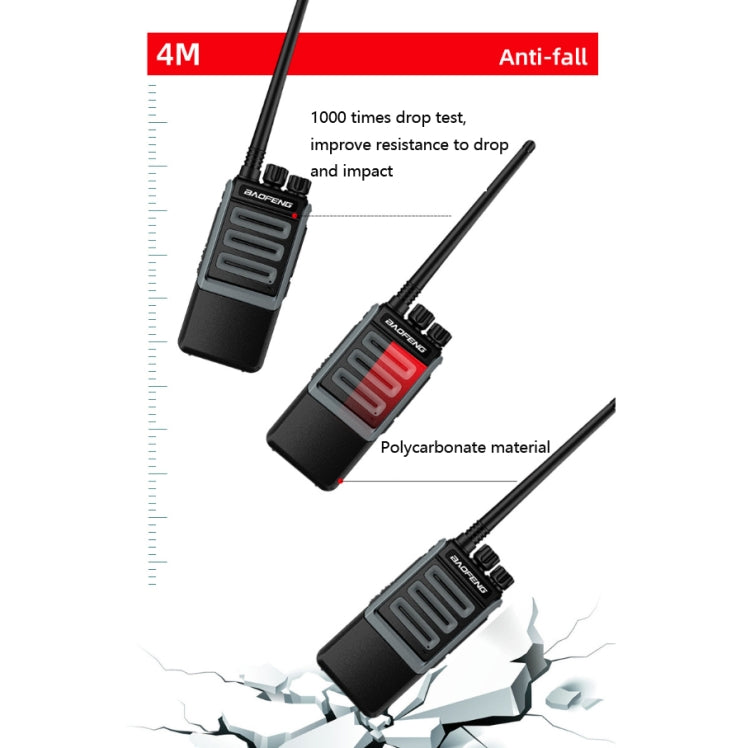 Baofeng BF-1901 High-power Radio Outdoor Handheld Mini Communication Equipment Walkie-talkie, Plug Specifications:AU Plug - Consumer Electronics by Baofeng | Online Shopping UK | buy2fix