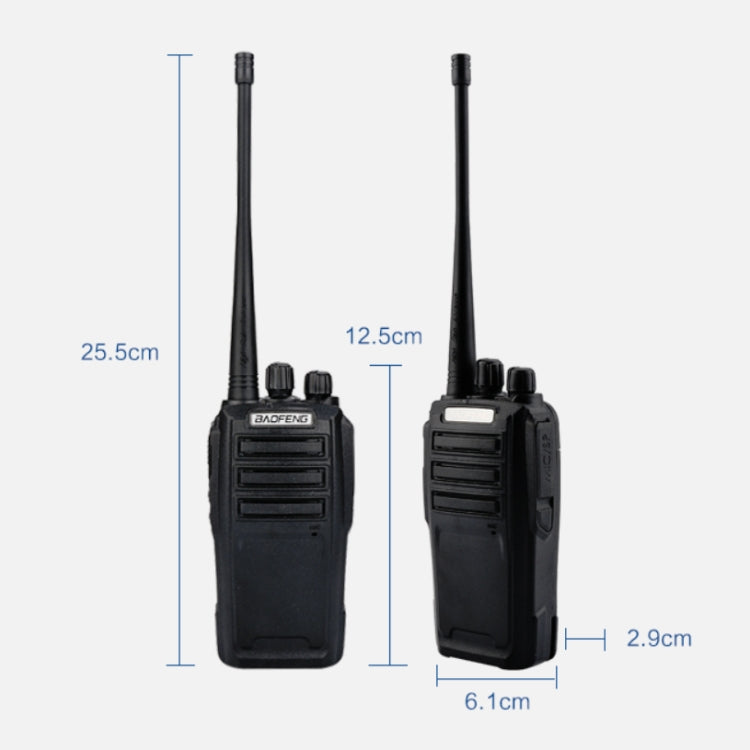 Baofeng BF-UV6D Civil Hotel Outdoor Construction Site Mobile High-power Walkie-talkie, Plug Specifications:EU Plug - Consumer Electronics by Baofeng | Online Shopping UK | buy2fix