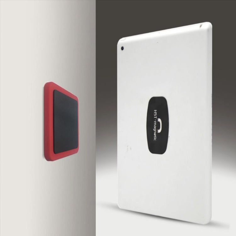 Wall-mounted iPad Magnetic Adsorption Universal Sticker Mobile Phone Wall Bracket(Red B) - Hand-Sticking Bracket by buy2fix | Online Shopping UK | buy2fix