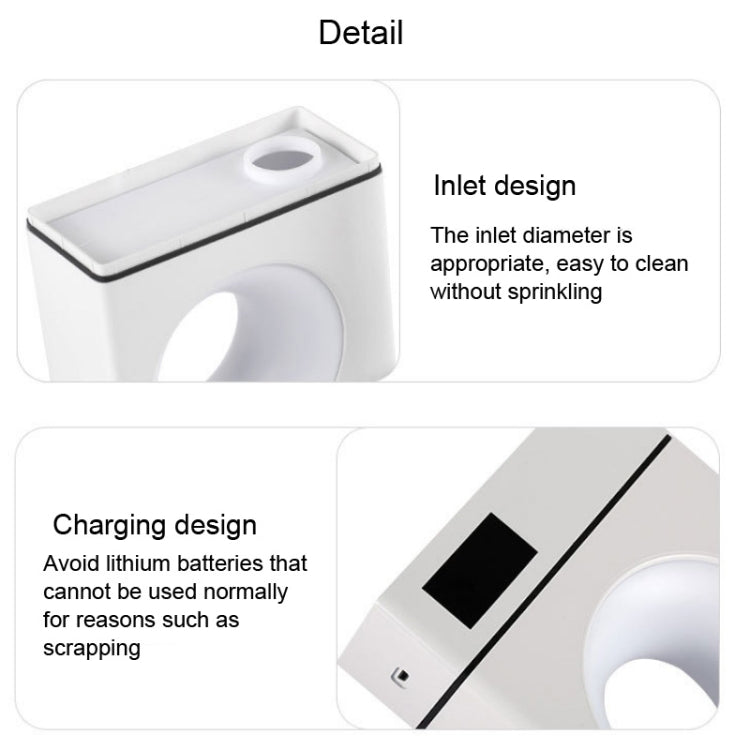 Mini Air Humidifier USB Air Mist Maker Spayer Night Light Aromatherapy Diffuser Air Purifier(White) - Home & Garden by buy2fix | Online Shopping UK | buy2fix