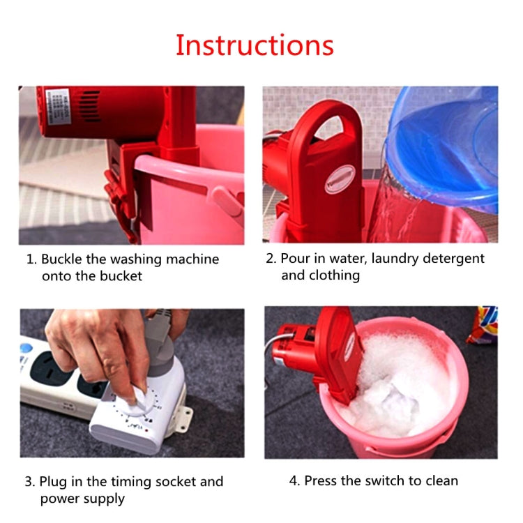 HX-02DS Household Portable Small Portable Washing Machine, CN Plug - Home & Garden by buy2fix | Online Shopping UK | buy2fix