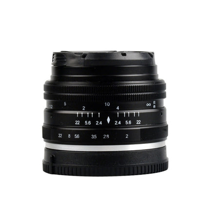 LIGHTDOW EF 50mm F2.0 USM Portrait Standard Focus Lens for Canon - Camera Accessories by LIGHTDOW | Online Shopping UK | buy2fix