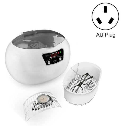 35W 600ml Mini Ultrasonic Cleaner Glasses Jewelry Household Ultrasonic Cleaner, Plug Type:220V UK Plug - Home & Garden by buy2fix | Online Shopping UK | buy2fix