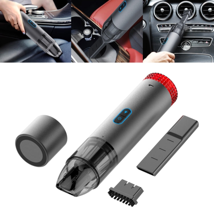 V6 Multifunctional Portable Wireless Car Vacuum Cleaner With Lighting Flashing Light - Vacuum Cleaner by buy2fix | Online Shopping UK | buy2fix