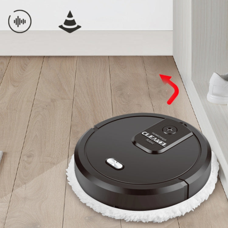 KeLeDi Household Multifunctional Mopping Robot Intelligent Humidifier Automatic Atomizing Aroma Diffuser(Black) - Robot Vacuum Cleaner by KeLeDi | Online Shopping UK | buy2fix