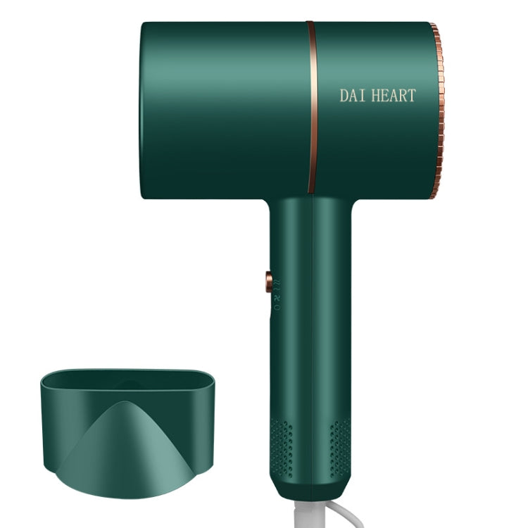 DAI HEART BG-F01 Home Dormitory Silent Negative Ion Hair Dryer, CN Plug( Emerald Green) - Hair Dryers & Accessories by DAI HEART | Online Shopping UK | buy2fix