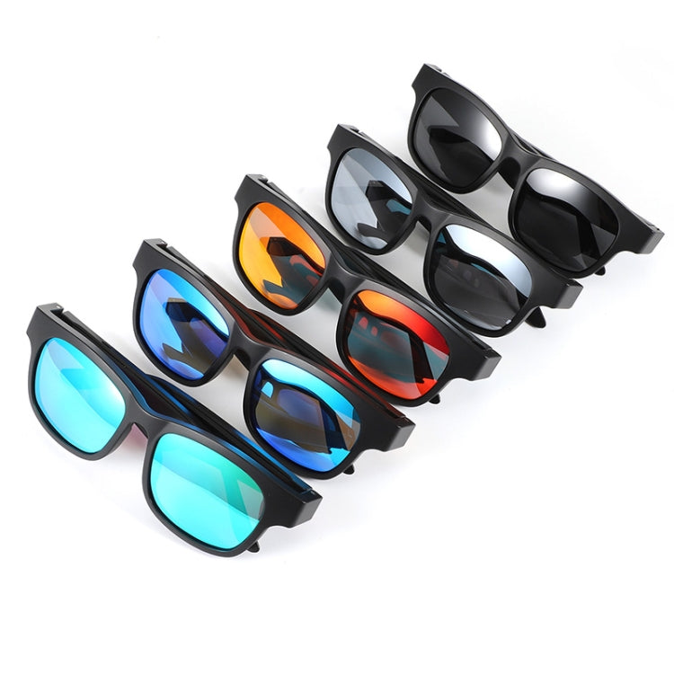 A12 Smart Bluetooth Audio Sunglasses Bluetooth Glasses(Black) - Bluetooth Earphone by buy2fix | Online Shopping UK | buy2fix