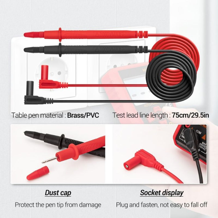 ANENG M118A High-Precision Automatic Range Multimeter Multi-Function Small Electrician Instrumentation Digital Universal Meter - Digital Multimeter by ANENG | Online Shopping UK | buy2fix