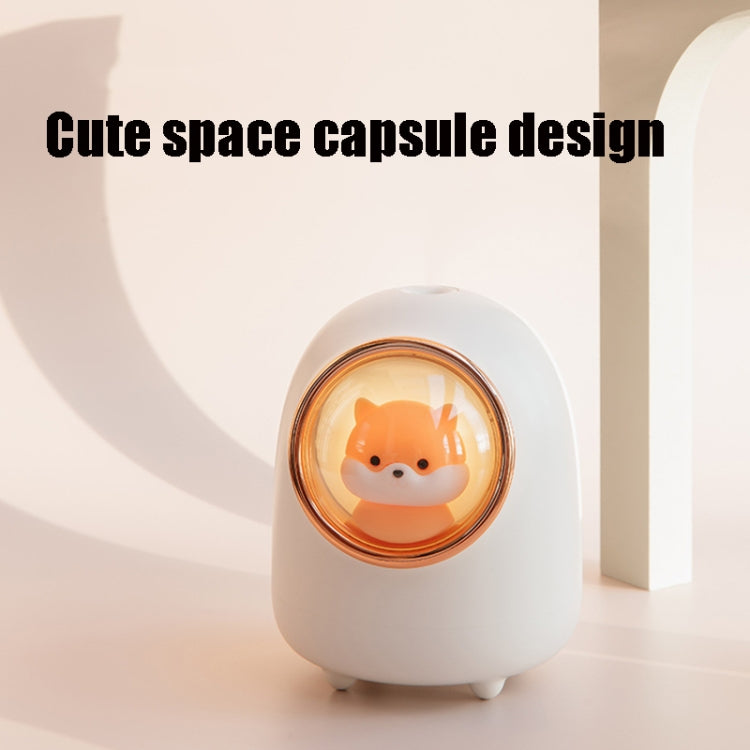 M08 Battery Type Cartoon Space Capsule Car Portable Cute Pet Desktop Humidifier(White) - Home & Garden by buy2fix | Online Shopping UK | buy2fix