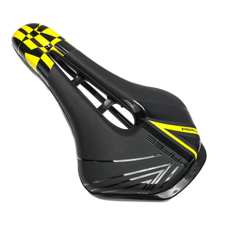 YAFEE YF-1128 Bicycle Seat Saddle Mountain Bike Seat(Yellow) - Bicycle Saddle by YAFEE | Online Shopping UK | buy2fix