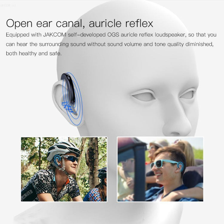 JAKCOM ET Binaural Ear-hook Smart Sports Bluetooth Earphone - Bluetooth Earphone by JAKCOM | Online Shopping UK | buy2fix