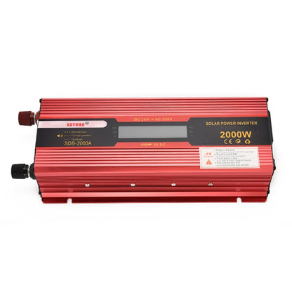 XUYUAN 2000W Car Battery Inverter with LCD Display, Specification: 24V to 220V -  by XUYUAN | Online Shopping UK | buy2fix