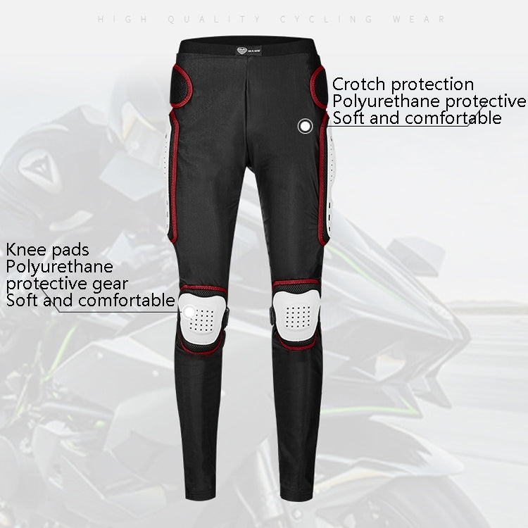 SULAITE Motorcycle Cross-Country Riding Trousers Protective Hip Pants, Specification: L(Red) - Protective Gear by SULAITE | Online Shopping UK | buy2fix